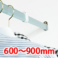 かんたんにハンガーパイプを付けるセット WHS-205 620〜920mm