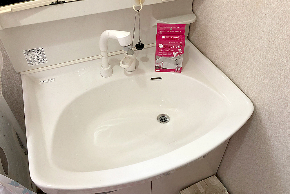 洗面台もずっとキレイ Wakiコーティング剤作業の4つのコツとは 巣作りプラス 洗面台もずっとキレイ Wakiコーティング剤作業の4つのコツとは 巣作りプラス