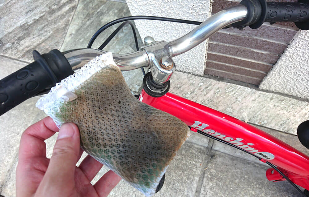 スタッフおすすめのサビ取り剤で 家具や自転車がピッカピカ 巣作りプラス