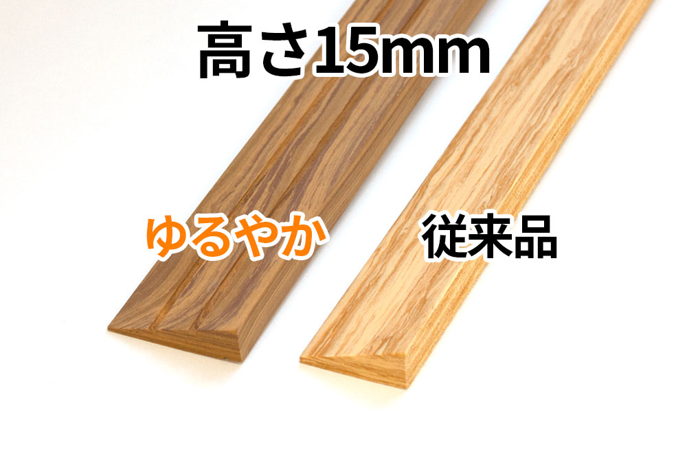 傾斜が緩やかな室内用段差スロープ