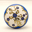 セラミックつまみ(ゴールド/紺)IK-350