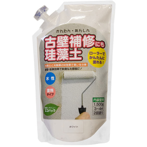 珪藻土 単品・追加用 1.5kg ﾎﾜｲﾄ