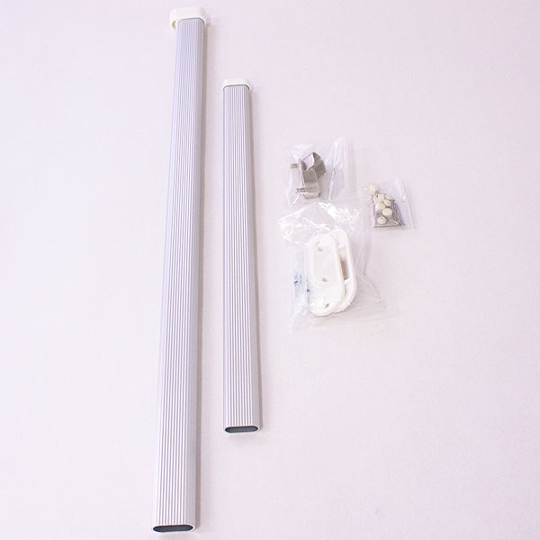 コーナーにハンガーパイプを付けるセット Whs 8 600 900mm 収納 お掃除 暮らしの便利グッズのお店 E Classy