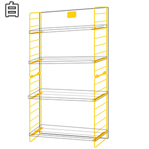 【デュライク】工具置き場編セット〈ホワイト〉