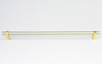 HB-77 キャビネハンドルパールニッケル/純金300mm