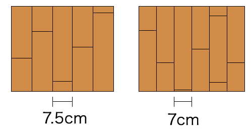 キズかくしテープを貼る前にホコリを取り除きます